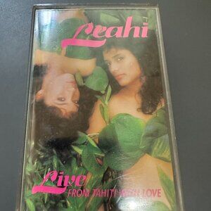 Leahi Live! From Tahiti with Love 1990 Cassette